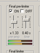 Stereo Tool Winamp plugin - Final limiter